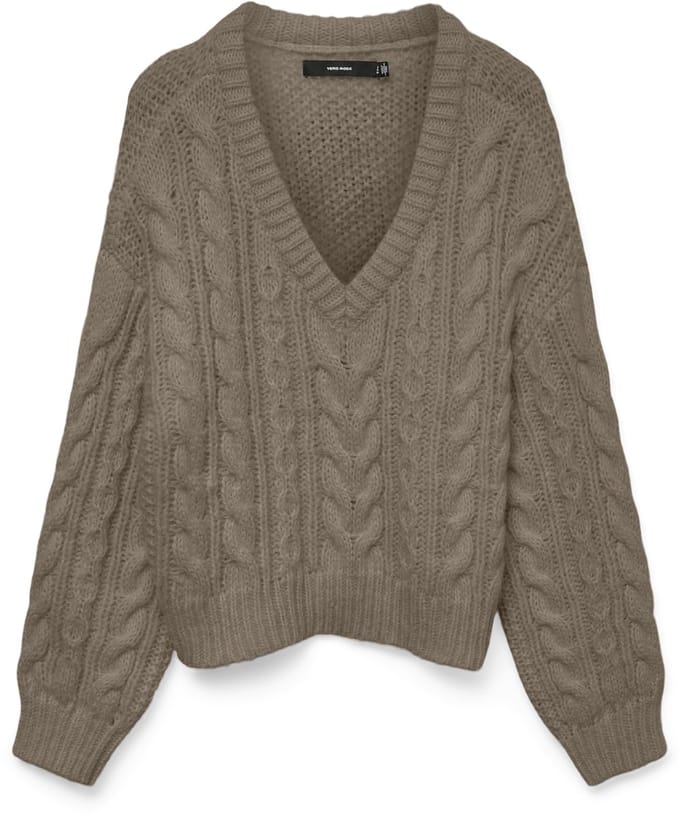 VERO MODA - VMDREAM LS DEEP V-NECK PULLOVER EXC - Dames - Gebreide truien