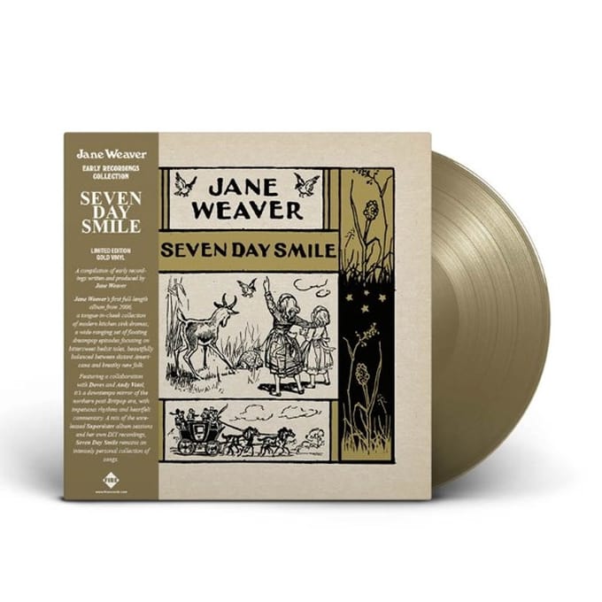 Jane Weaver - Seven Day Smile (Gold) (LP) (Coloured Vinyl)