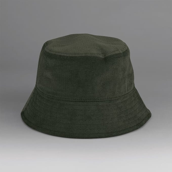 EarthAware® Organic Cord Bucket Hat - Forest Night - S/M