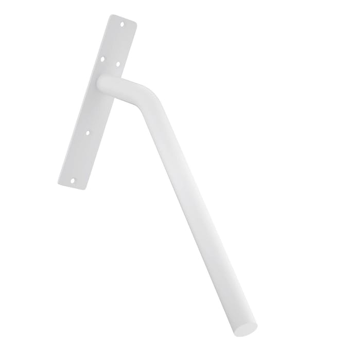 Wandmontage Trapleuning Legeringsstaal Zware Uitvoering Trapleuning Handgreep voor Garage Wit white