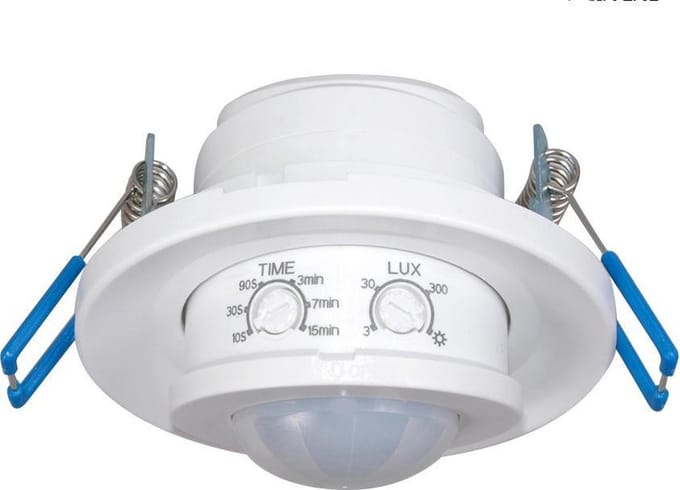 Ingebouwde PIR bewegingsdetector