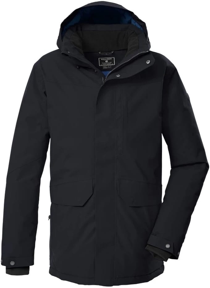 Killtec KOW 85 Parka Jas Heren Black Blue XXL