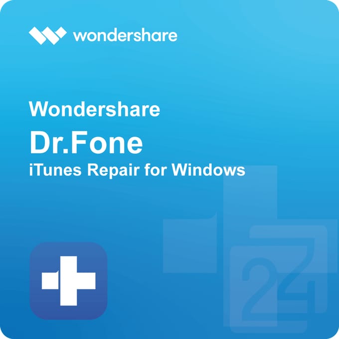 Wondershare Dr.Fone - iTunes Repair for Windows