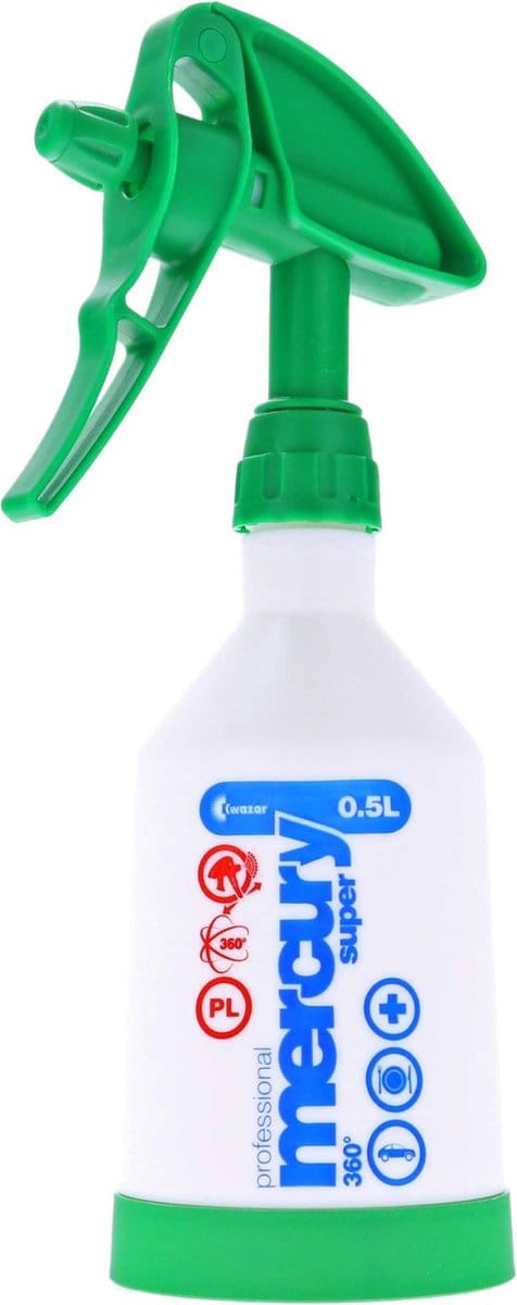 Kwazar Mercury Super 360 Pro+ Groene Sprayer - 500ml