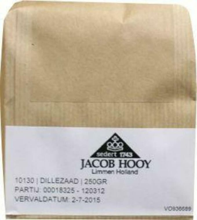 Jacob Hooy Dillezaad Heel 250gr