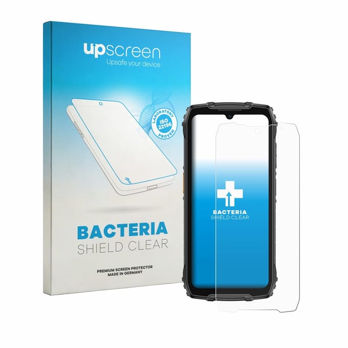 upscreen - Screenprotector voor Ulefone RugKing 4 Pro - Folie Beschermfolie transparant antibacterieel