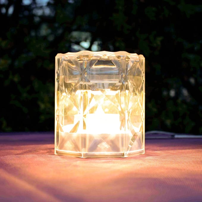 Newgarden LED tafellamp Jack Lux, hoogte 10 cm, IP54