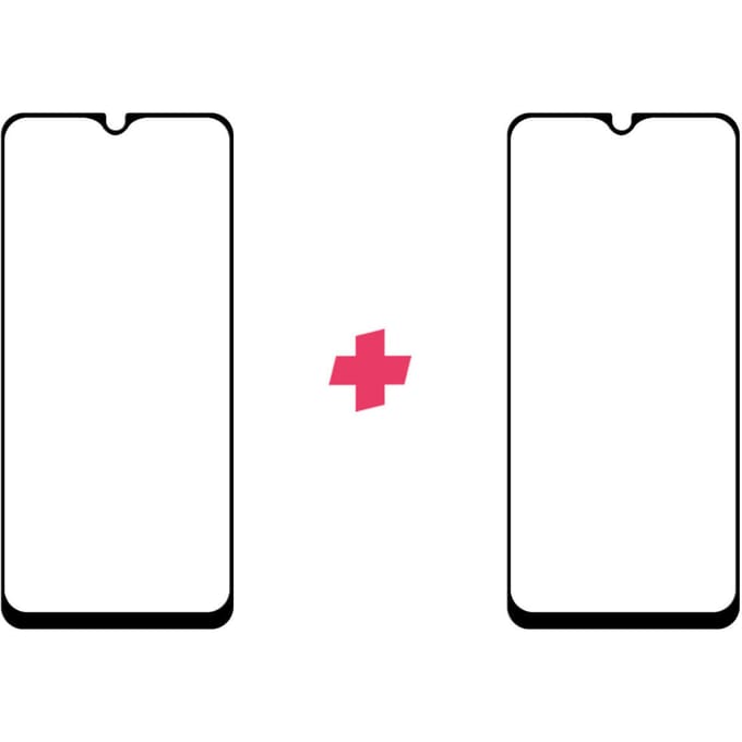 DuoPack: Nokia 5.3 screenprotector gehard glas Edge to Edge