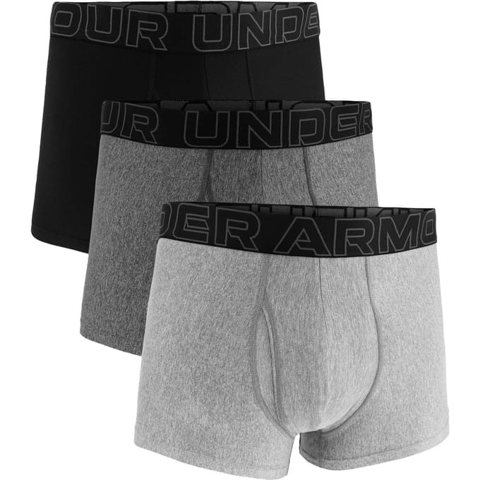 Under Armour Boxershorts UA PERFORMANCE TECH - SOLID 3 IN 3PK Set van 3