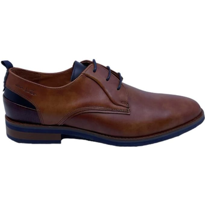 Van Lier Amalfi Veterschoenen cognac Leer - Maat 46