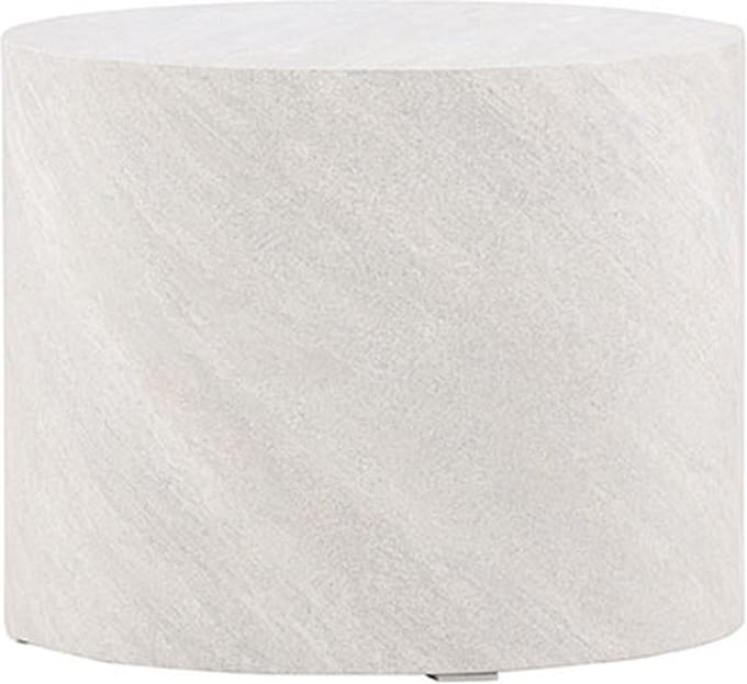 York salontafel Ø50 cm grijs.