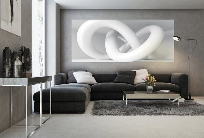 Abstract Art Photo Wallcovering