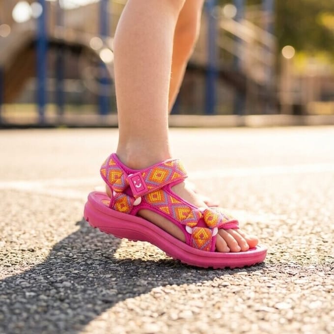 Muyters Sandalen roze Textiel - Maat 31 - Kinderschoenen