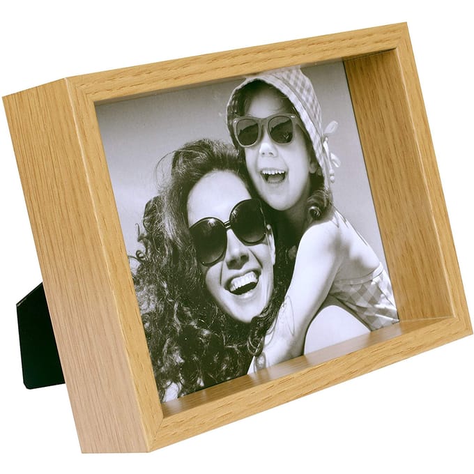 BD Art - Diep Fotolijst - 10x15 cm - Eiken - Hangend en Staand