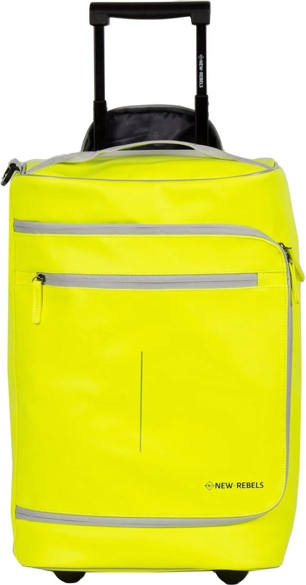 New Rebels Harper Laredo Neon Geel 29L On Board Trolley Waterafstotend