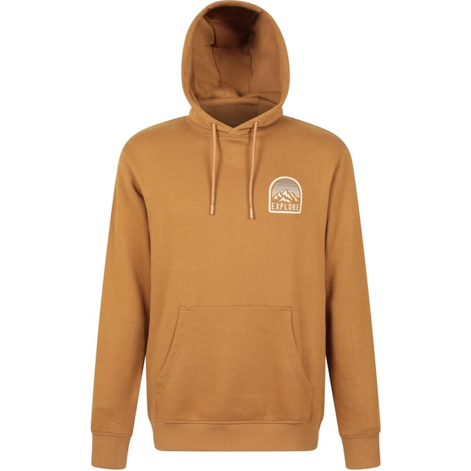 Mountain Warehouse Heren Sunset Hoodie (Mosterd Geel)