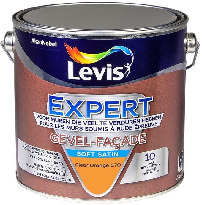 Levis - Expert Gevel Mix - Clear Orange C70 - Mengverf - 2,5 L
