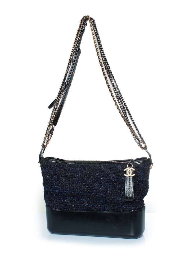 Chanel, middelgrote Gabrielle tweed crossbodytas