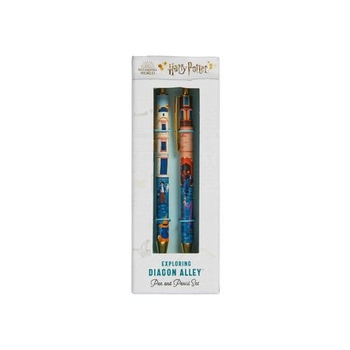 Harry Potter: Exploring Diagon Alley Pen And Pencil Set - Harry Potter - Insight Editions
