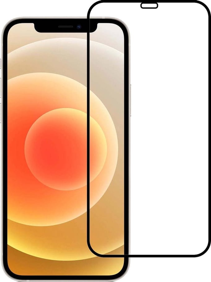 Screenprotector - Geschikt voor Apple iPhone 12 Mini - Full Cover - Gehard Glas - Beschermglas - Tempered Glass - Screen Protector