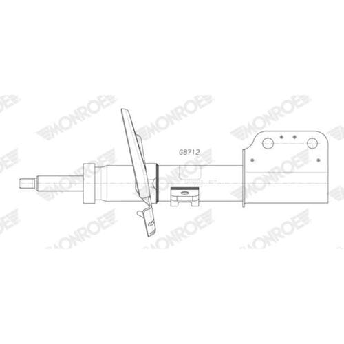 Schokdemper MONROE ORIGINAL (Gas Technology) MONROE G8712