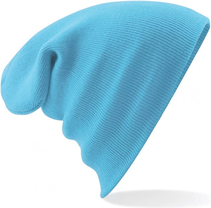 New Age Devi - "Surf Blue 'Original Cuffed Beanie' - Voor een Stijlvolle en Warme Look!"