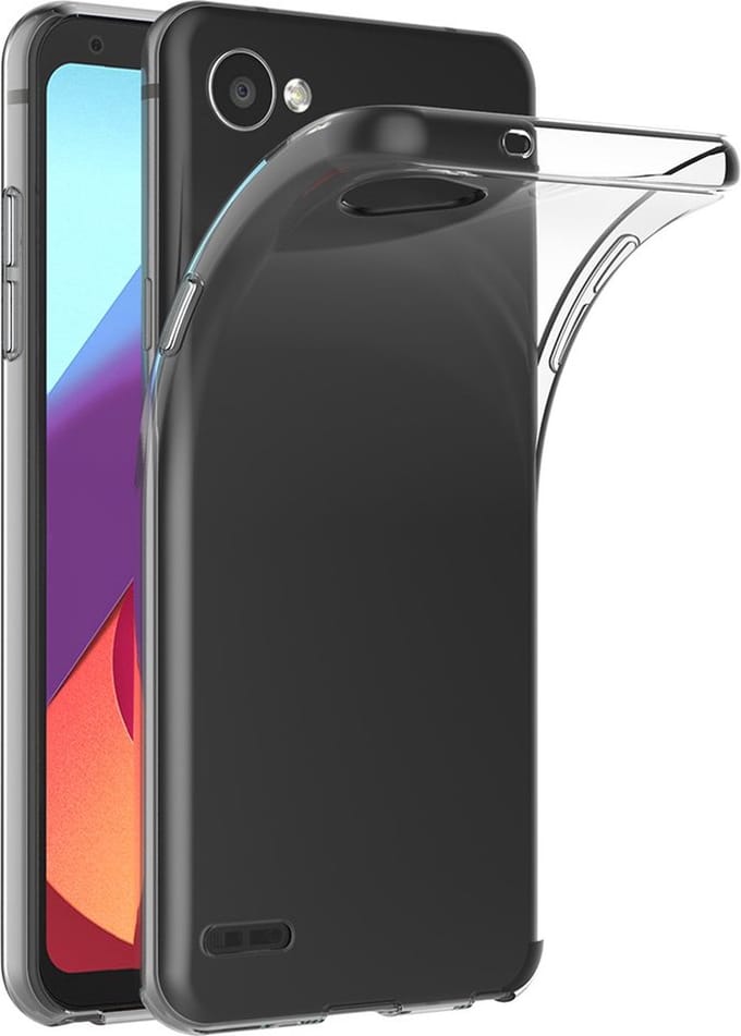 Hoesje voor LG Q6 backcover Shockproof siliconen Transparant