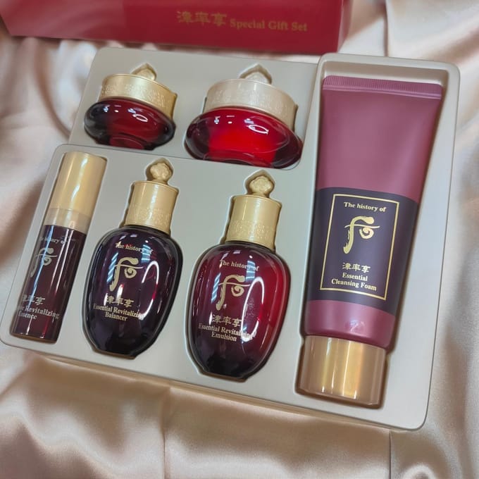 THE WHOO - 6pcsJinyulhyang 6pcs Special Gift Set 6 pcs - Huidverzorgingsset