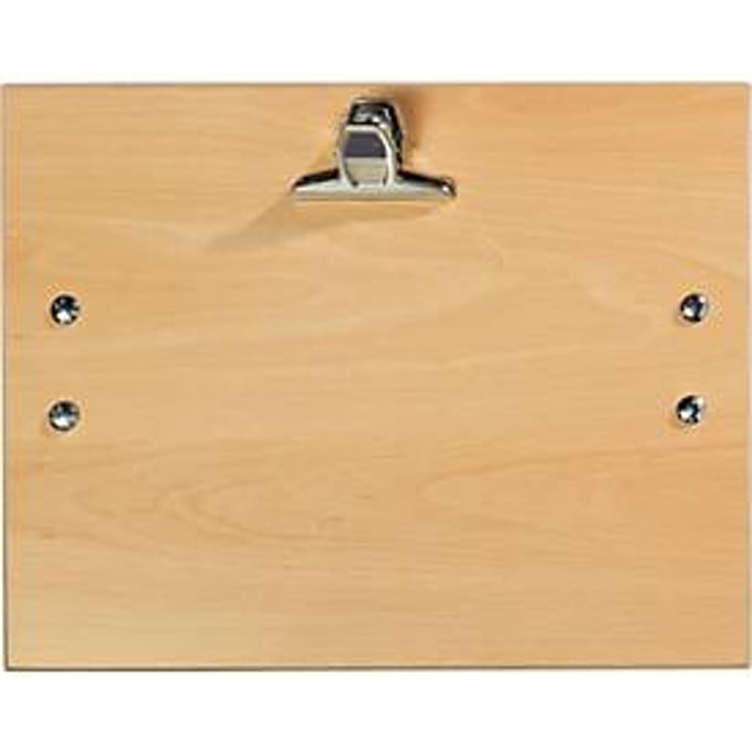 schrijfbord, A4 liggend