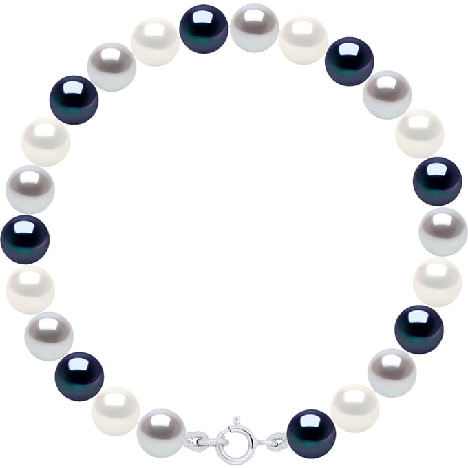 Armband van Echte Cultiveerde Zoetwaterparels Rond 6-7 mm