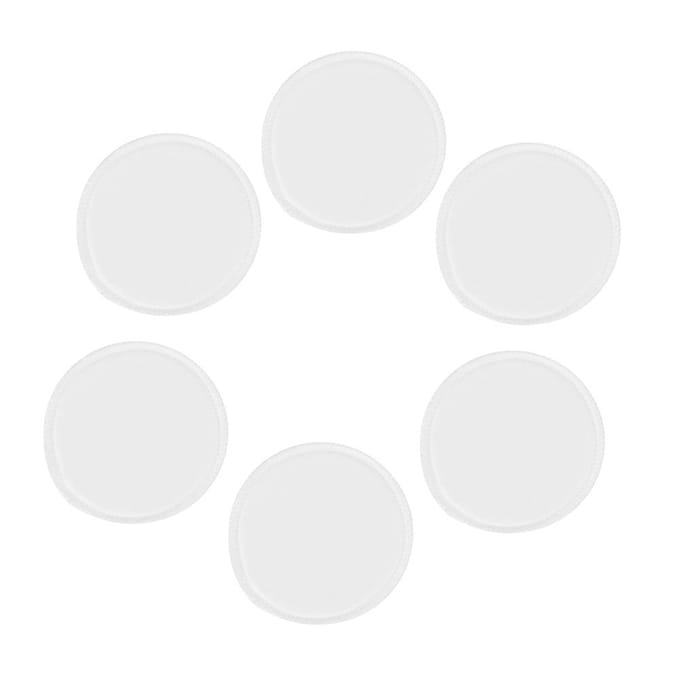 12 pcs Coussinets d'Allaitement Lavables Apaisants Coussinets d'Allaitement pour Maternité white