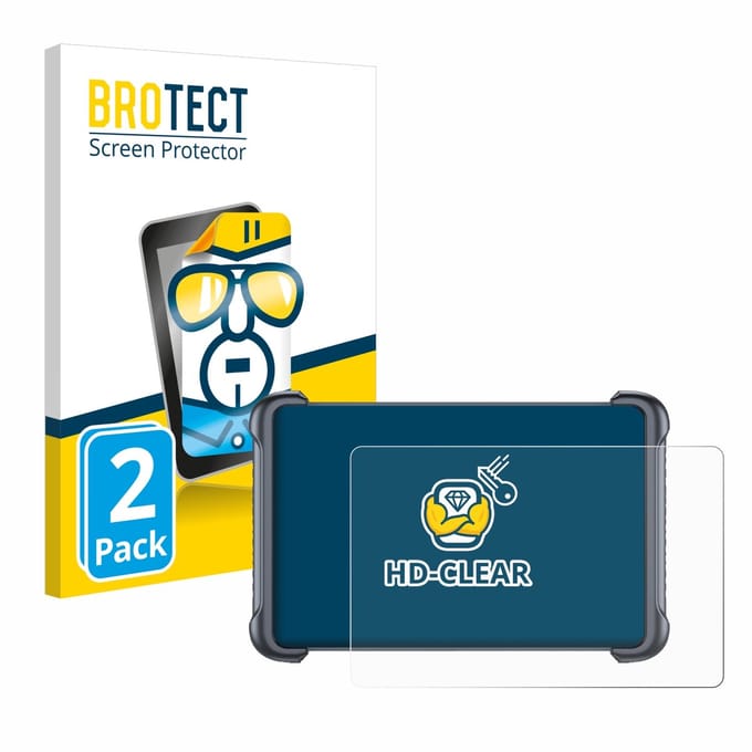 BROTECT - Screenprotector voor Thinkcar Thinkscan 689BT - Folie Beschermfolie transparant 2 Stuks