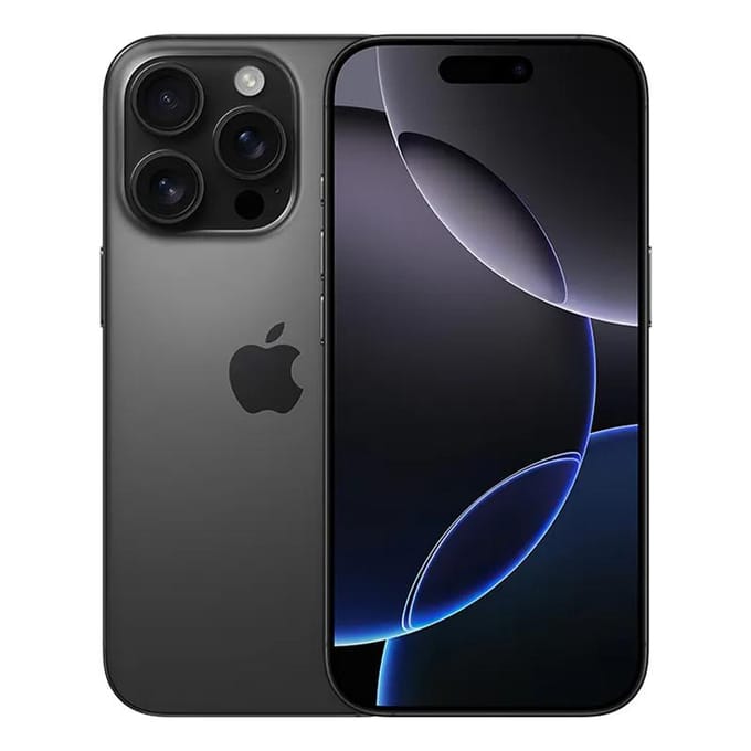 Apple iPhone 16 Pro (Version Chine) - Double SIM, pas d'eSIM, 8/256 Go titane noir