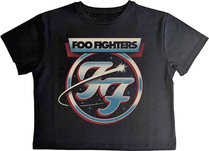 Foo Fighters - Comet Crop top - M - Zwart