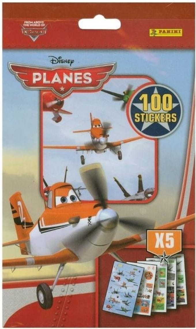 Disney Stickervellen Planes 100 Stickers - knutselen - creatief - kerst - kerstcadeau - kerstcadeautje