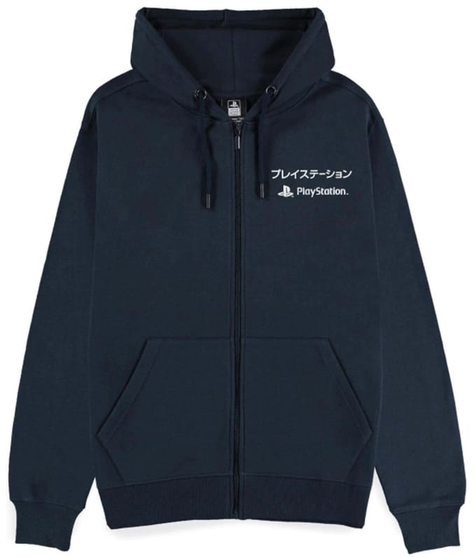 PlayStation - Logo Vest met capuchon - L - Donkerblauw