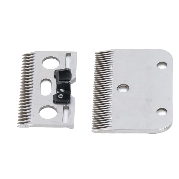 35 Tands Paarden Scheermachine Vervangmes Carbide Vee Haar Trimmer Universele Mesjes gray