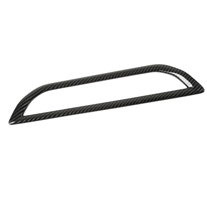 Dashboard Luchtrooster Uitlaat Frame Cover Koolstofvezel Patroon Midden Luchtuitlaat Frame Sierlijst gray