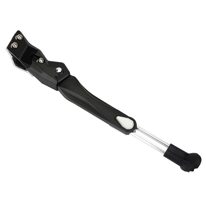 Béquille latérale réglable en alliage d'aluminium pour vélo, pièces de réparation black