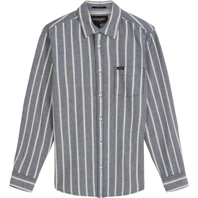 Jeanshemd met lange mouwen Wrangler