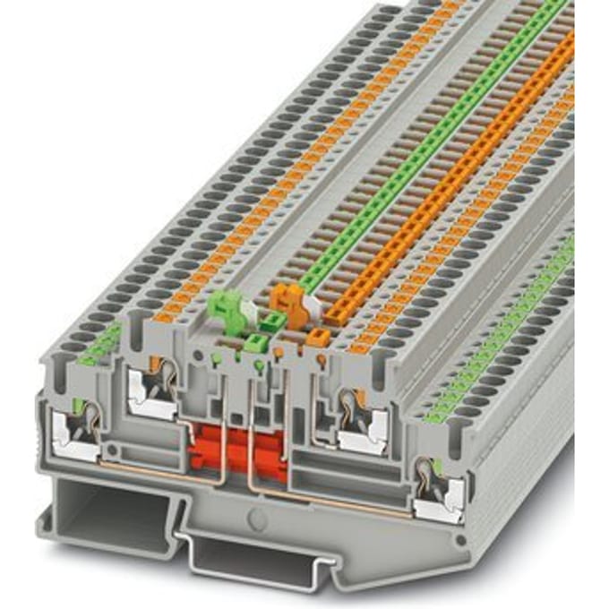 Phoenix Contact 3210258 Meetscheidingsklem 5.2 mm Push-In-klem Grijs 50 stuk(s)