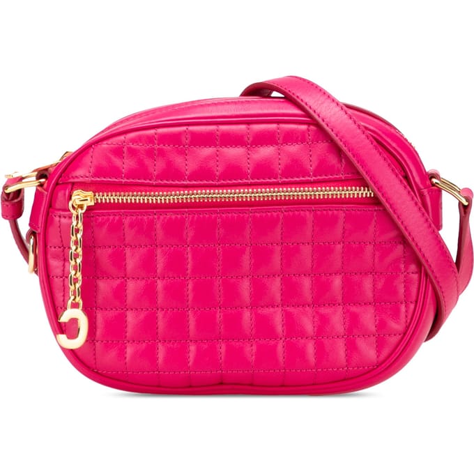 Gequilted Leren Schoudertas