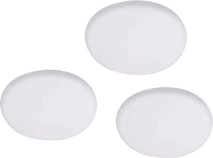 KOPP plafondplaat  voor centraaldozen rond Ø 125mm | WIT | multipack 3 stuks