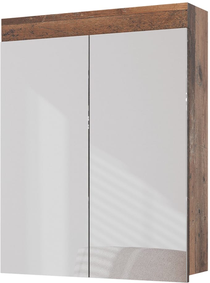 Vicco Luna Badkamer spiegelkast – 60 x 77 cm Oldstyle