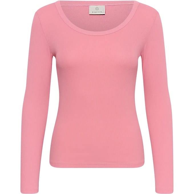 Dames-T-shirt met lange mouwen KAFFE KACarna