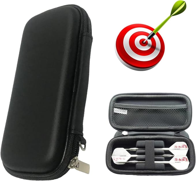 Stevige Dartkoffer voor 3 complete Darts en Accessoires