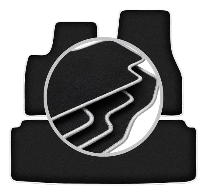 CARLUX-SILVER automatten voor: Tesla Model S II sedan (2016-)