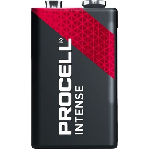 Procell Intense MN1604 9V batterij (blok) Alkaline 0.628 Ah 9 V 10 stuk(s)
