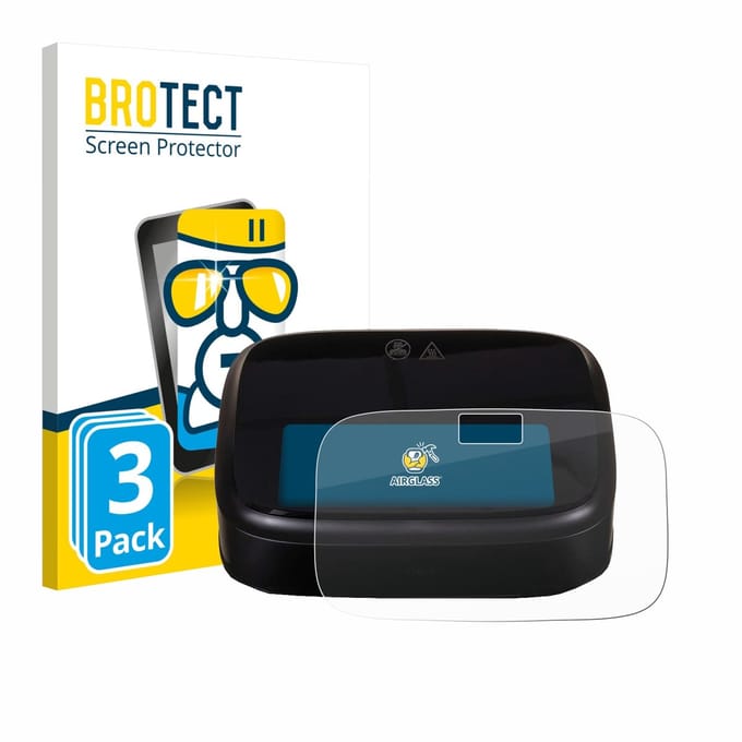 Screenprotector 3 Stuks voor Philips Airfryer 1000 Series Beschermglas transparant