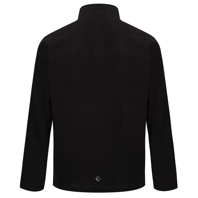 Regatta - Geweldig voor Buiten Heren Thompson Half Zip Fleece Sweater (Zwart)